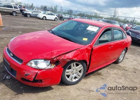 2011 Chevrolet Impala Lt from USA, damaged, VIN 2G1WB5EK9B1192207